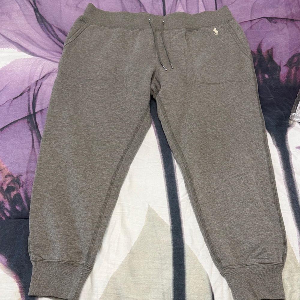 Polo by Ralph Lauren Gray Jogger Pants